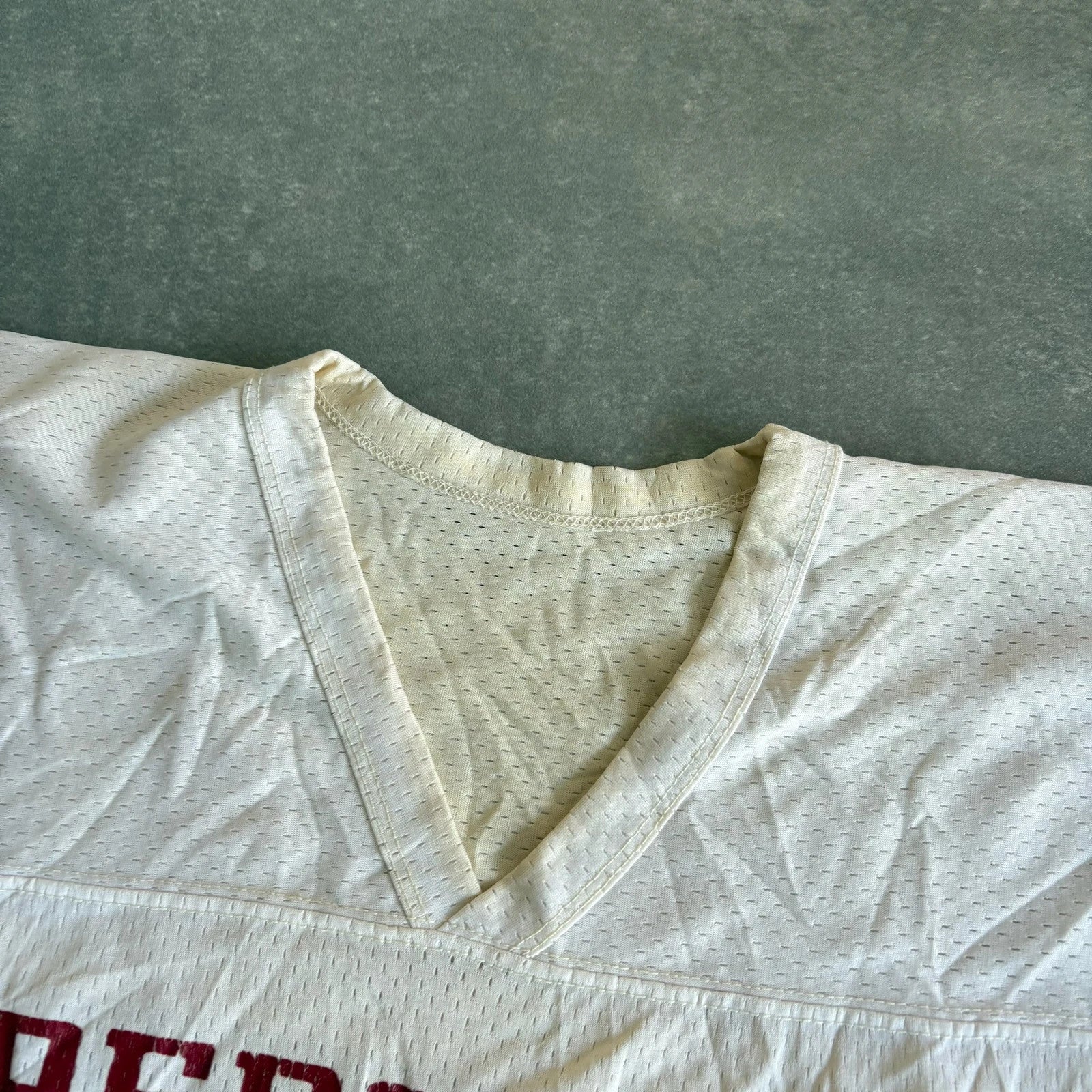 Champion Washington Redskins 81 White Vintage NFL Football Jersey Mens Medium