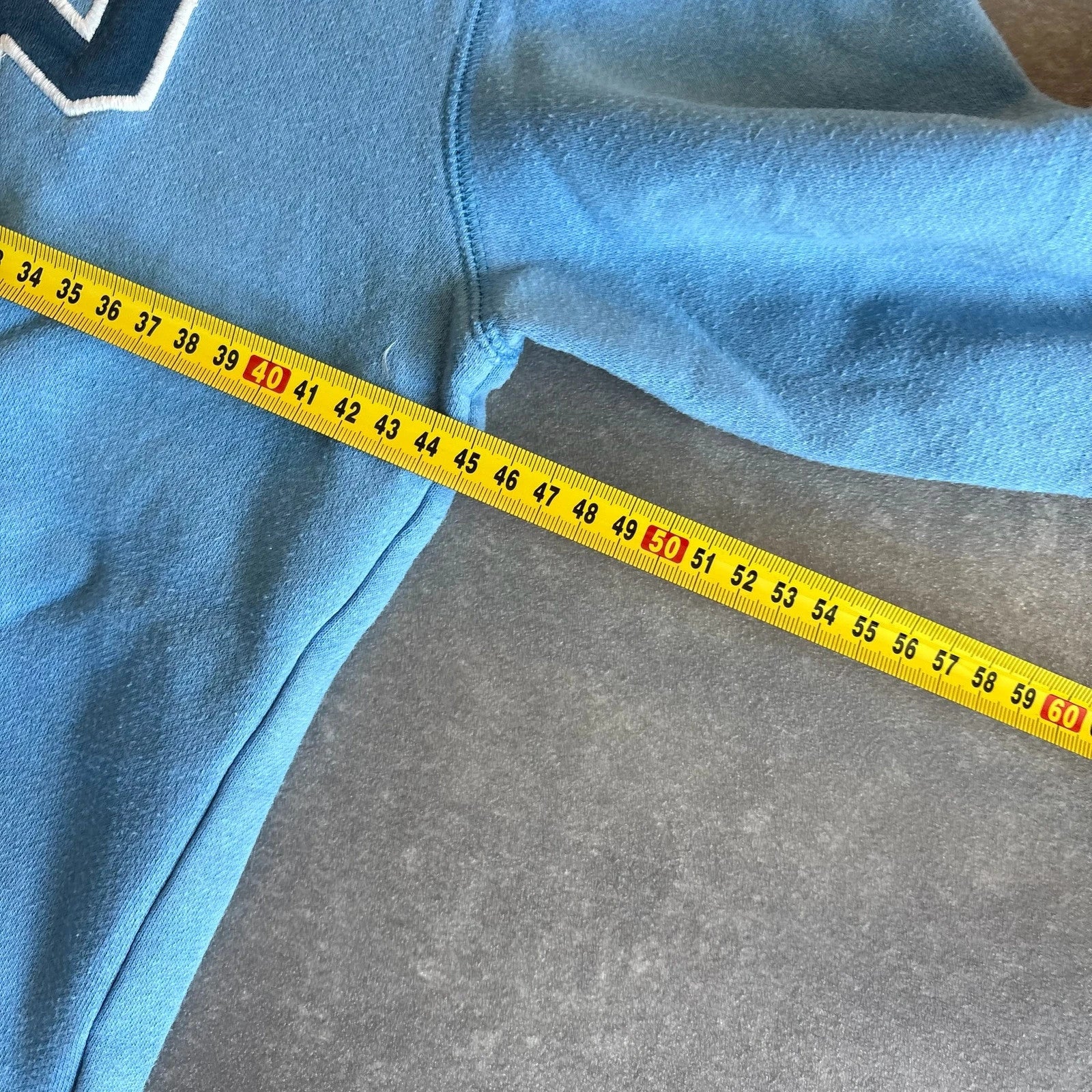 Gap Blue Arch Logo Pullover Hoodie Kids XL Fits Mens Small Vintage Collegiate Casual