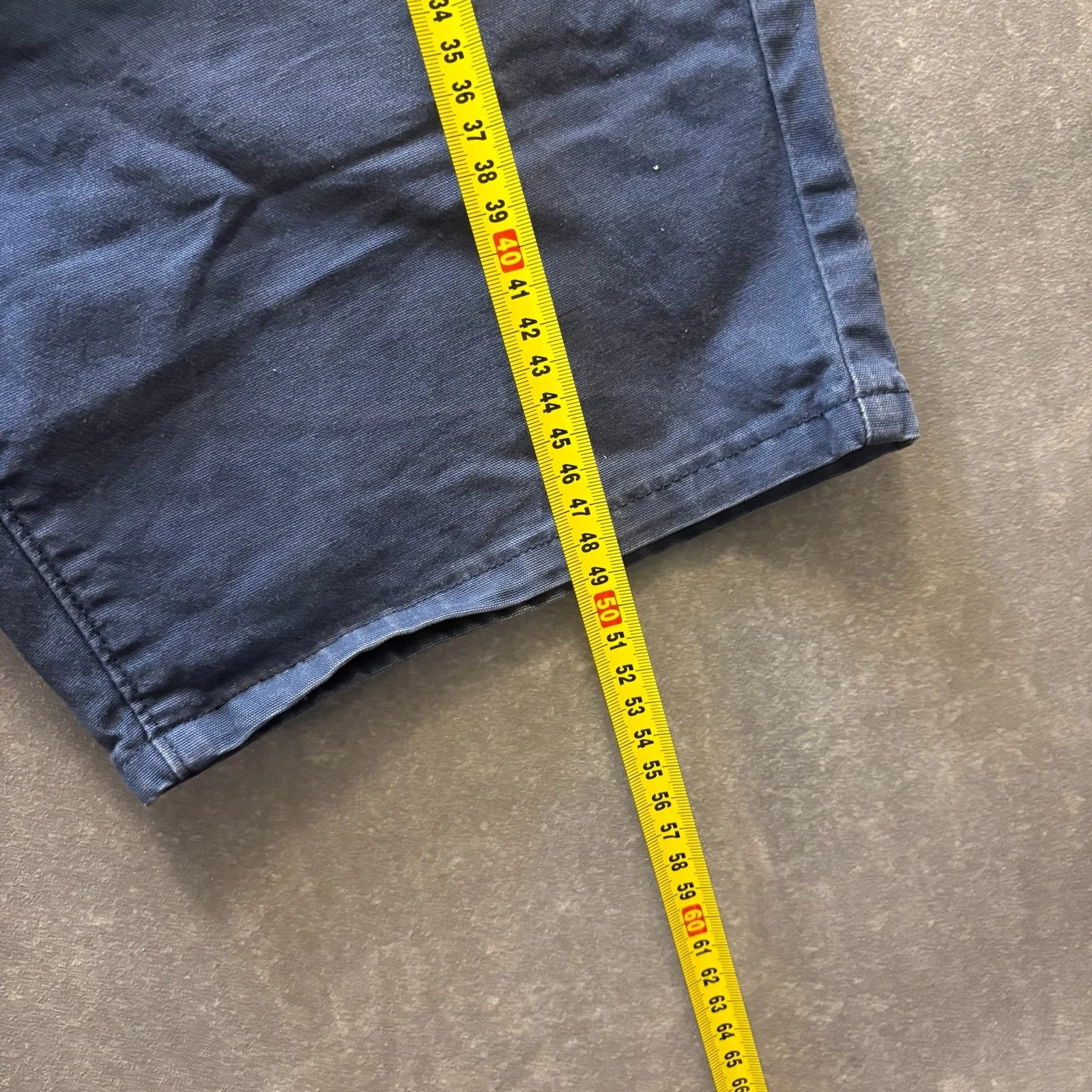 Levis Navy Chino Shorts Mens W32 Cotton Casual Streetwear Summer Vintage