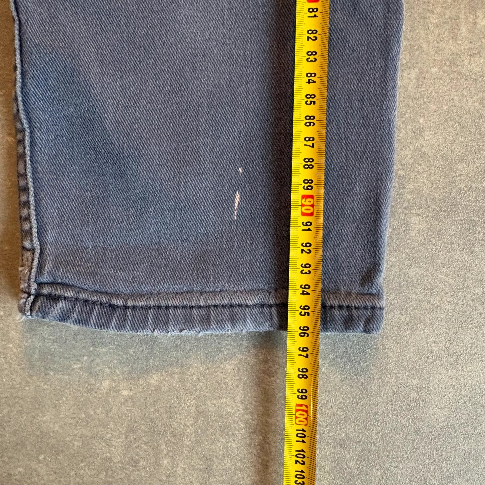 Levis 511 Slim Fit Jeans Mens W32 L30 Stone Grey Denim Vintage Red Tab Tapered Slim Straight Faded