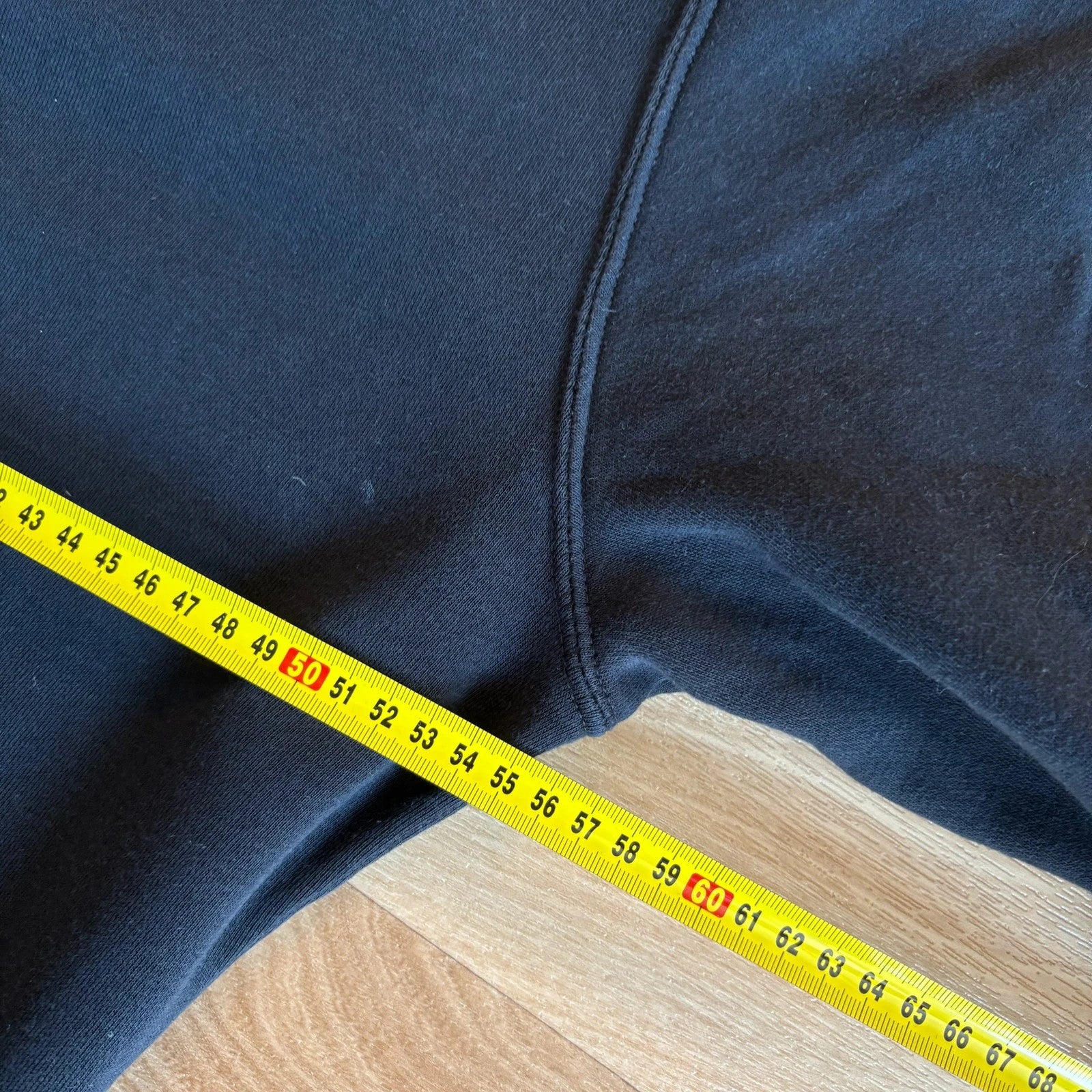 Nike Black Swoosh Embroidered Zip Up Vintage Hoodie Streetwear Mens