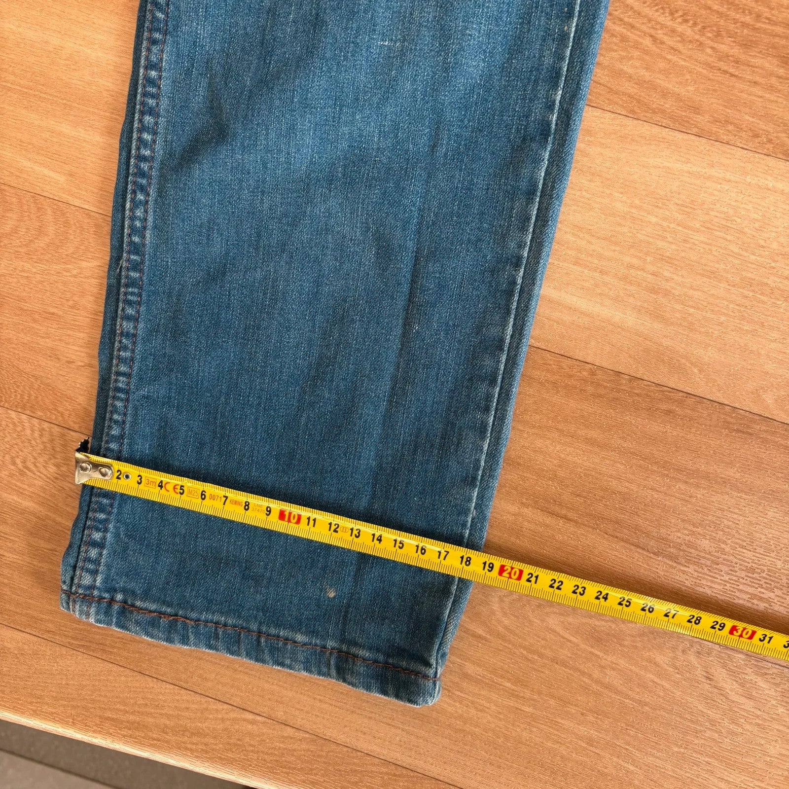 Levis 511 Mid Wash Slim Straight Leg Vintage Denim Jeans Mens