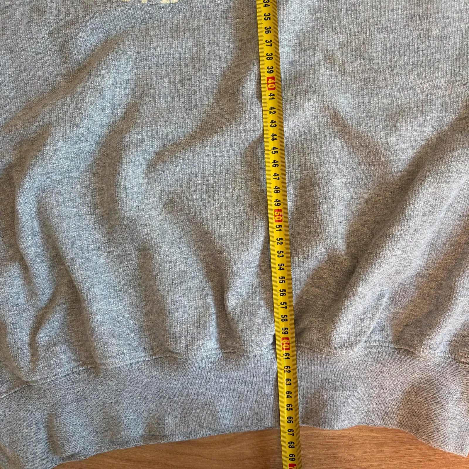 USA Active Sport Grey Sailing Flag Graphic Vintage Sweatshirt Crewneck Mens