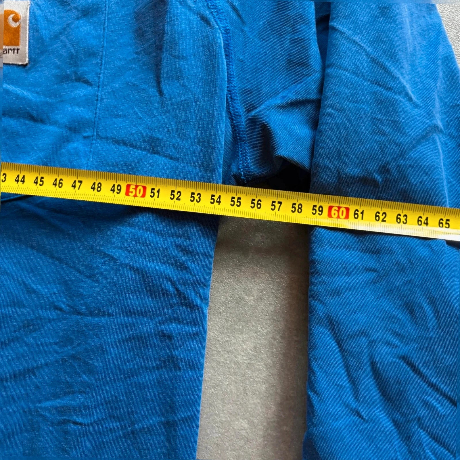 Carhartt blue Pocket Long Sleeve t Shirt