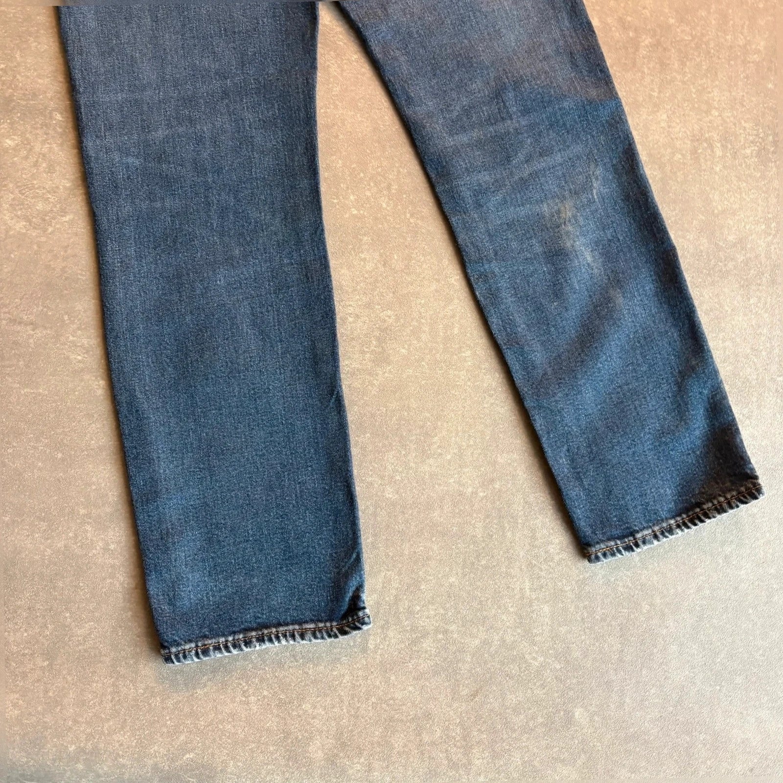 Levis 511 Slim Fit Jeans Mens W30 L30 classic Blue Denim Vintage Red Tab Tapered Slim Straight Wash