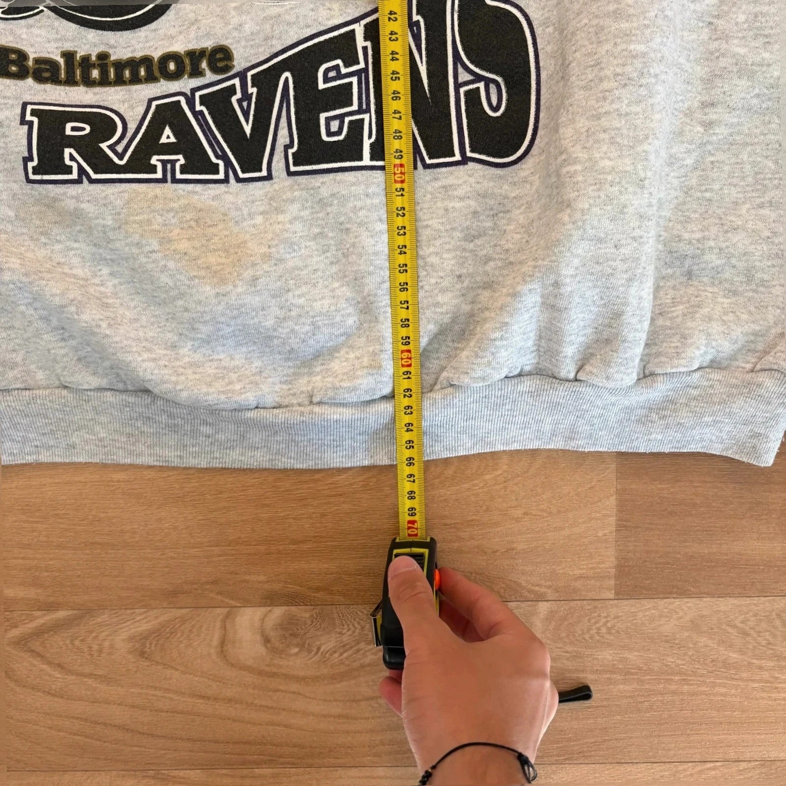 Baltimore Ravens Grey AFC Champions super Bowl XXXV Graphic Vintage Sweatshirt Crewneck Mens