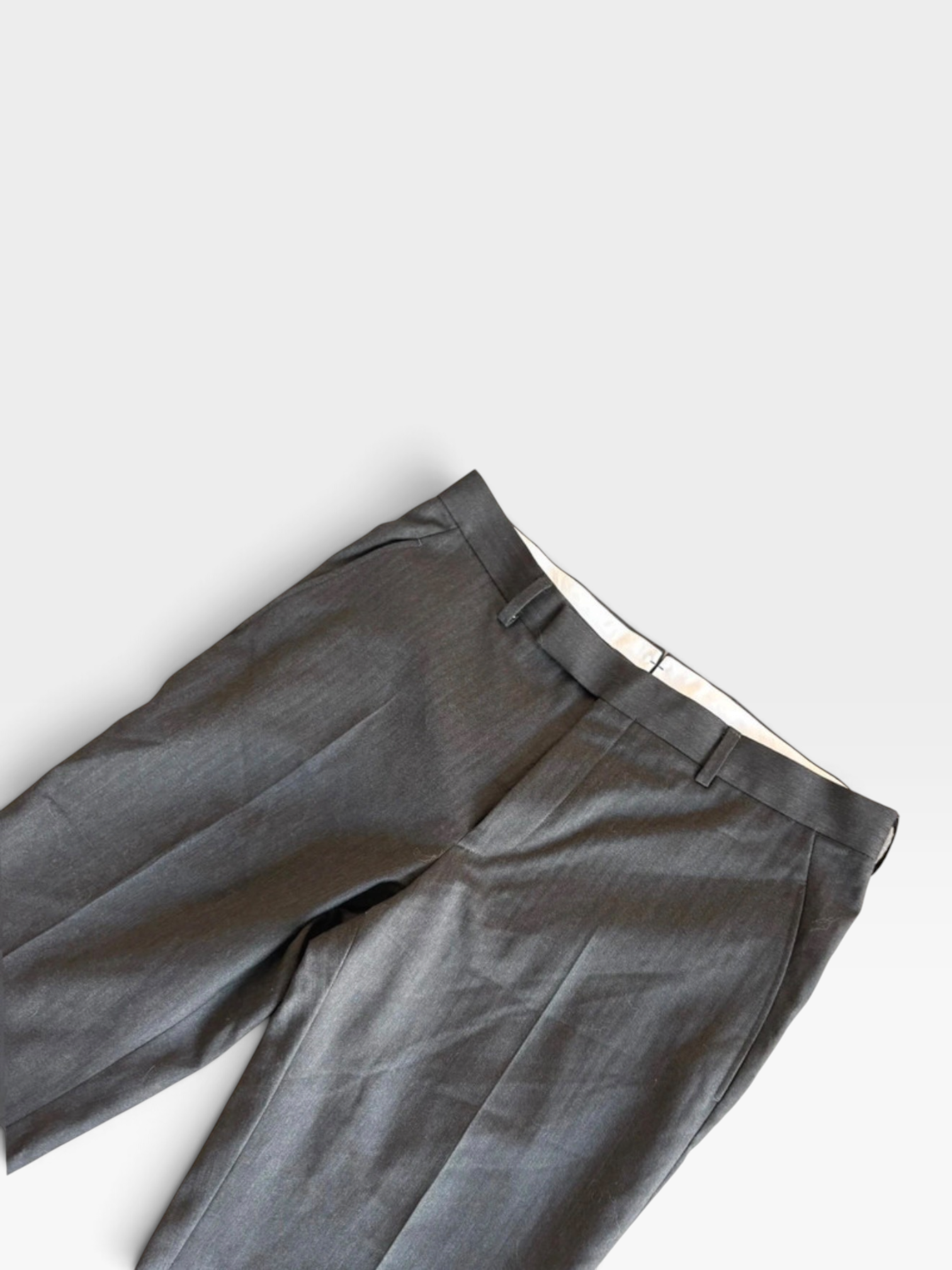 Suitsupply Tailored Dress Trousers in Navy Pure Wool, L